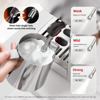 HiBREW H13 Halfautomatische espressomachine