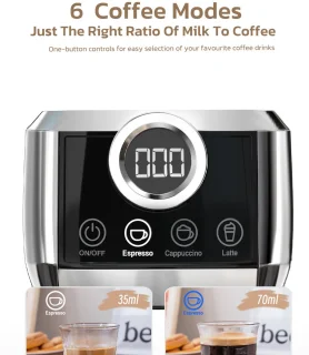 HiBREW H13A Halfautomatische espressomachine