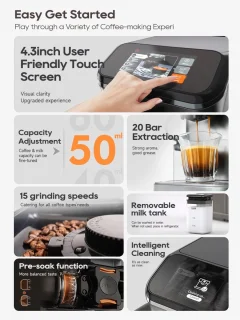 HiBREW H16 Volautomatische Koffiemachine