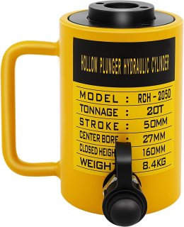 De Holle hydraulische cilinder 20 Ton, 50 mm slag in één oogopslag