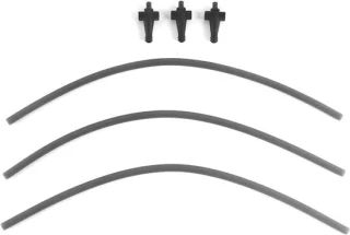 Homevero melkslang 30 cm, 3-delige set, siliconen