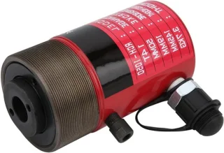 Hydraulische cilinder met holle zuiger
