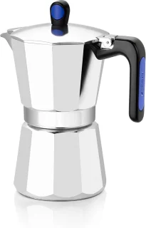 Inductie Espresso Machine - Aluminium Koffiezetapparaat
