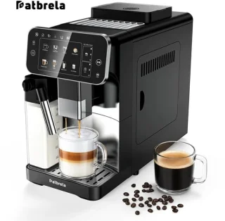 Innovastore Koffiemachine Espressomachine met LatteGo Melksysteem Zwart