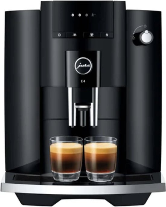 Jura E4 Piano Black — puur, professioneel en gebruiksvriendelijk