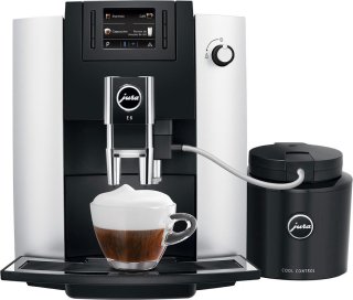 Jura E6 Espressomachine Platina