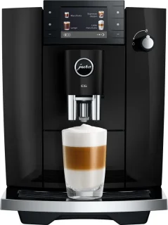JURA E6 Piano Black - Volautomatische espressomachine