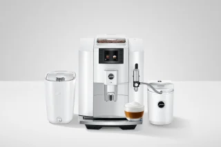 JURA E8 Volautomatische espressomachine Piano White