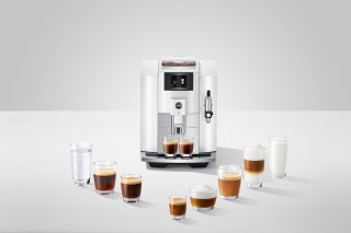 JURA E8 Volautomatische espressomachine Piano White