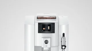 JURA E8 Volautomatische espressomachine Piano White