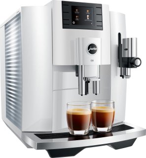 JURA E8 Volautomatische espressomachine Piano White