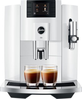 JURA E8 Volautomatische espressomachine Piano White