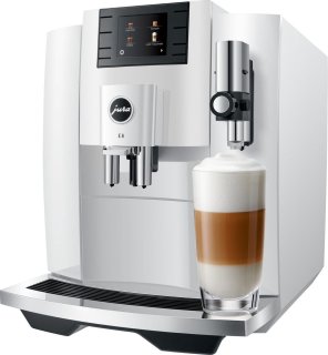 JURA E8 Volautomatische espressomachine Piano White