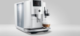 JURA E8 Volautomatische espressomachine Piano White