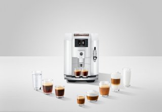 JURA E8 Volautomatische espressomachine Piano White