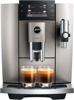 De JURA E8 Volautomatische koffiemachine in één oogopslag