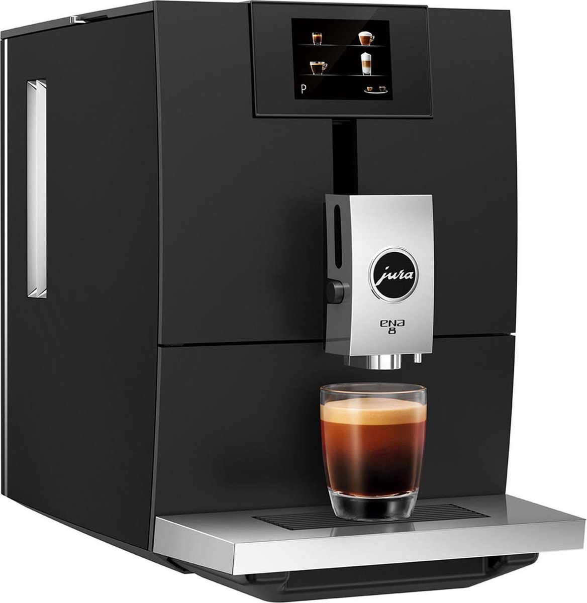 Wat vinden we goed aan de JURA ENA 8 TOUCH espresso apparaat zwart