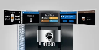 JURA Z10 Aluminium Black - Volautomatische espressomachine