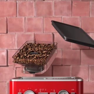 KitchenAid Espressomachine met Koffiemolen Appelrood