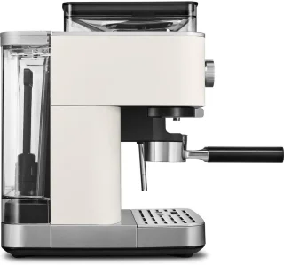 KitchenAid Espressomachine met Koffiemolen Porcelain White