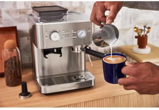 KitchenAid Espressomachine met Koffiemolen RVS