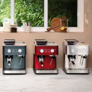 KitchenAid Espressomachine met Koffiemolen RVS