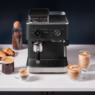 KitchenAid Espressomachine met Koffiemolen Vulkaanzwart