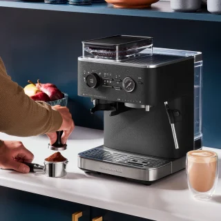 KitchenAid Espressomachine met Koffiemolen Vulkaanzwart