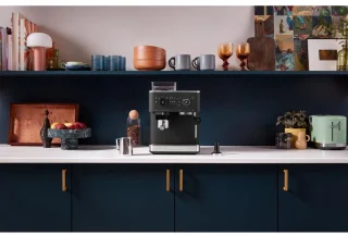 KitchenAid Espressomachine met Koffiemolen Vulkaanzwart