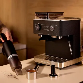 KitchenAid Espressomachine met Koffiemolen Vulkaanzwart