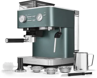 KitchenAid Juniper Halfautomatische Espressomachine met Koffiemolen