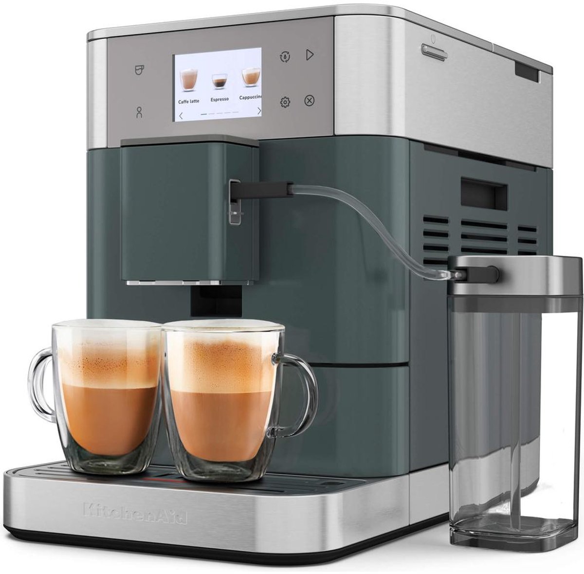Wat vinden we goed aan de KitchenAid KF7 Volautomatische Espressomachine Juniper