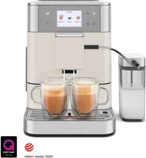 KitchenAid KF7 Volautomatische Espressomachine Porcelain White