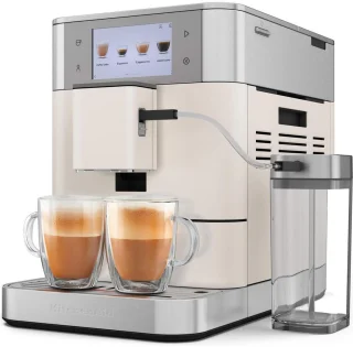 KitchenAid KF8 Volautomatische Espressomachine Porcelain White