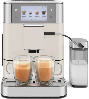 KitchenAid KF8 Volautomatische Espressomachine Porcelain White