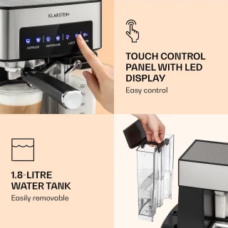 Klarstein Arabica Comfort Espressomachine