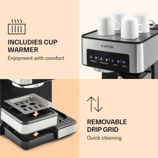 Klarstein Arabica Comfort Espressomachine