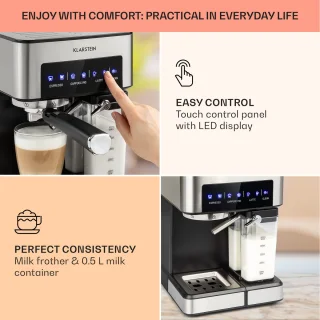 Klarstein Arabica Comfort Espressomachine
