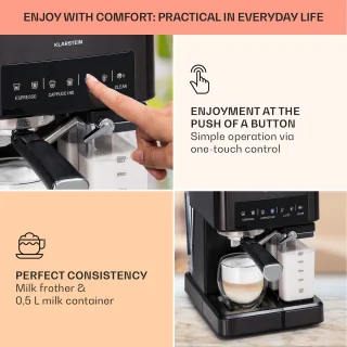 Klarstein Arabica Comfort portafiltermachine