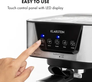 Klarstein Arabica Volautomatische Espressomachine Zilver/Zwart