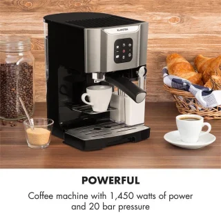 Klarstein Bellavita Koffiezetapparaat 1450W 1,4L Zilver