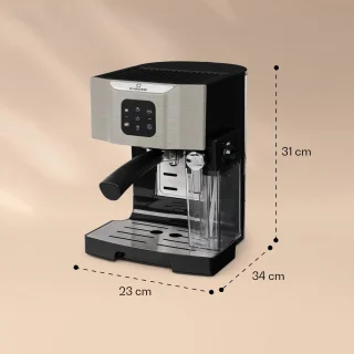 Klarstein Bellavita Koffiezetapparaat 1450W 1,4L Zilver