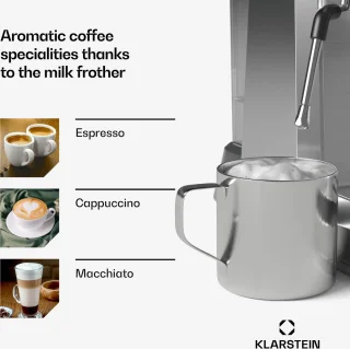 Klarstein GrandPresso Espressomachine RVS