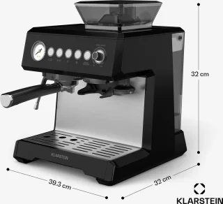 Klarstein GrandPresso Espressomachine Zwart