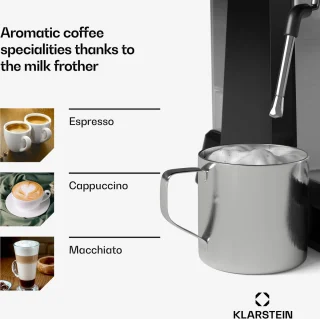 Klarstein GrandPresso Espressomachine Zwart