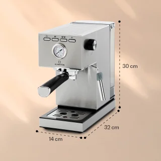 Klarstein Pausa Espressomachine Zilver