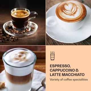 Klarstein Pausa Espressomachine Zilver