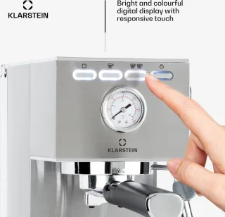 Klarstein Pausa Espressomachine Zilver