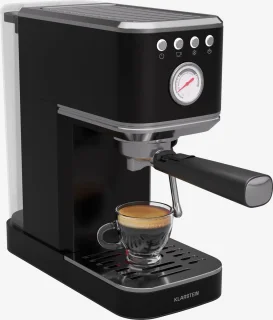 Klarstein Steelpresso Slim Zwarte Espressomachine