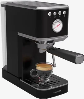 Klarstein Steelpresso Slim Zwarte Espressomachine